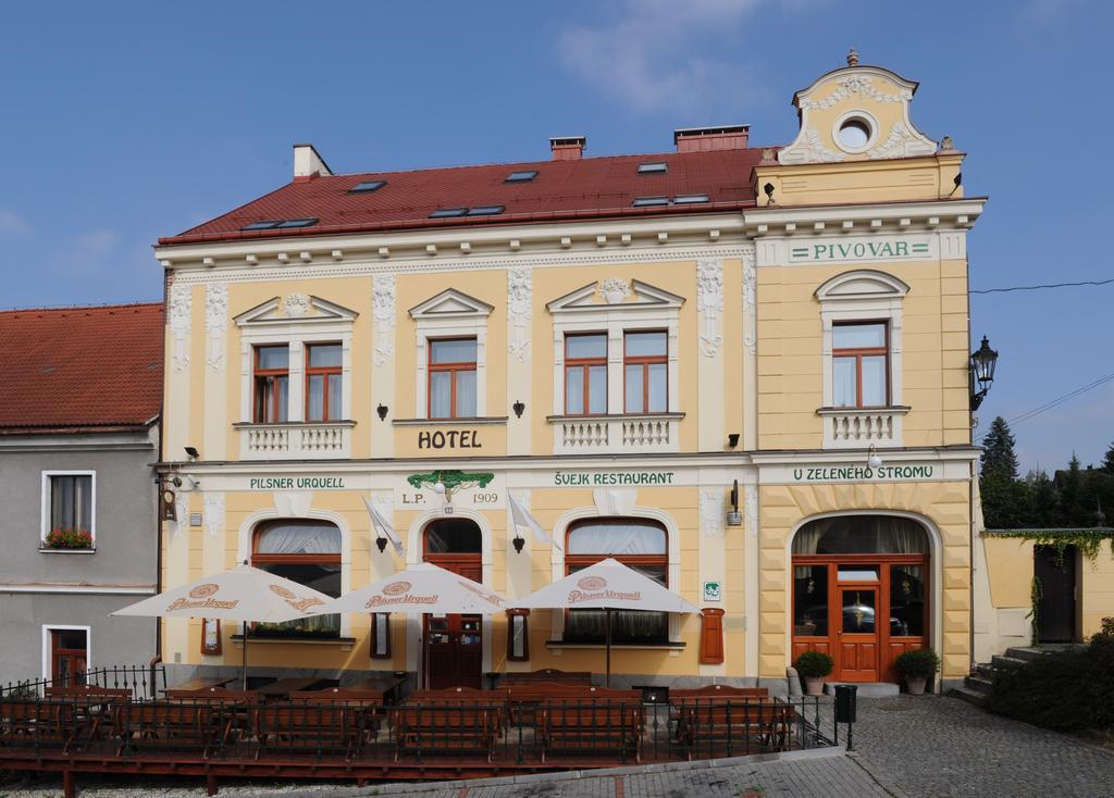 Hotel U Zeleneho Stromu Nepomuk Екстер'єр фото