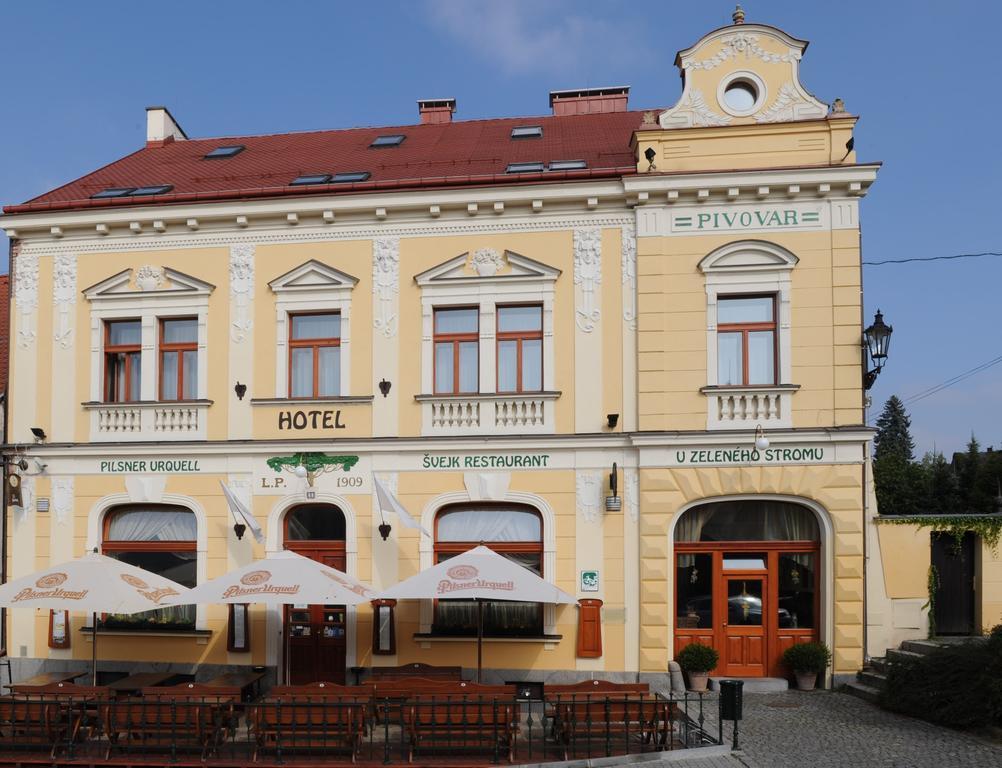 Hotel U Zeleneho Stromu Nepomuk Екстер'єр фото