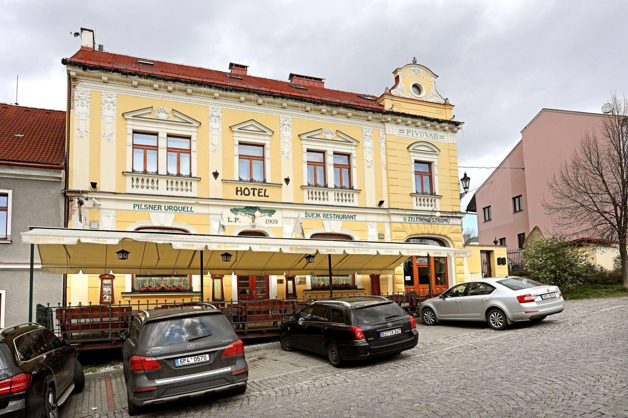 Hotel U Zeleneho Stromu Nepomuk Екстер'єр фото